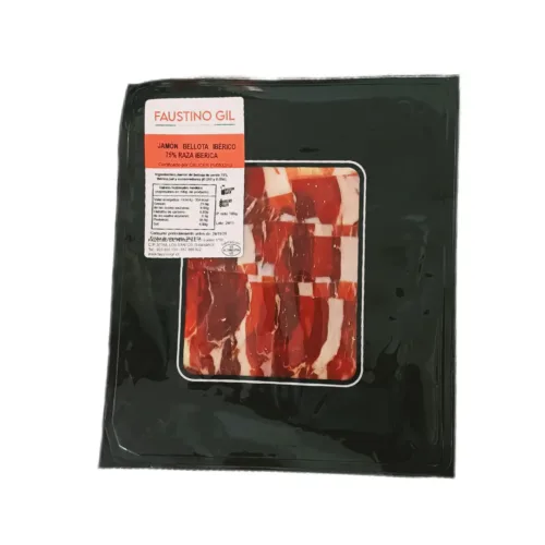 Loncheado Jamón Bellota Ibérico 75% Raza Ibérica