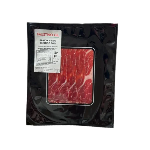 Loncheado Jamón Cebo Ibérico 50% R.I.
